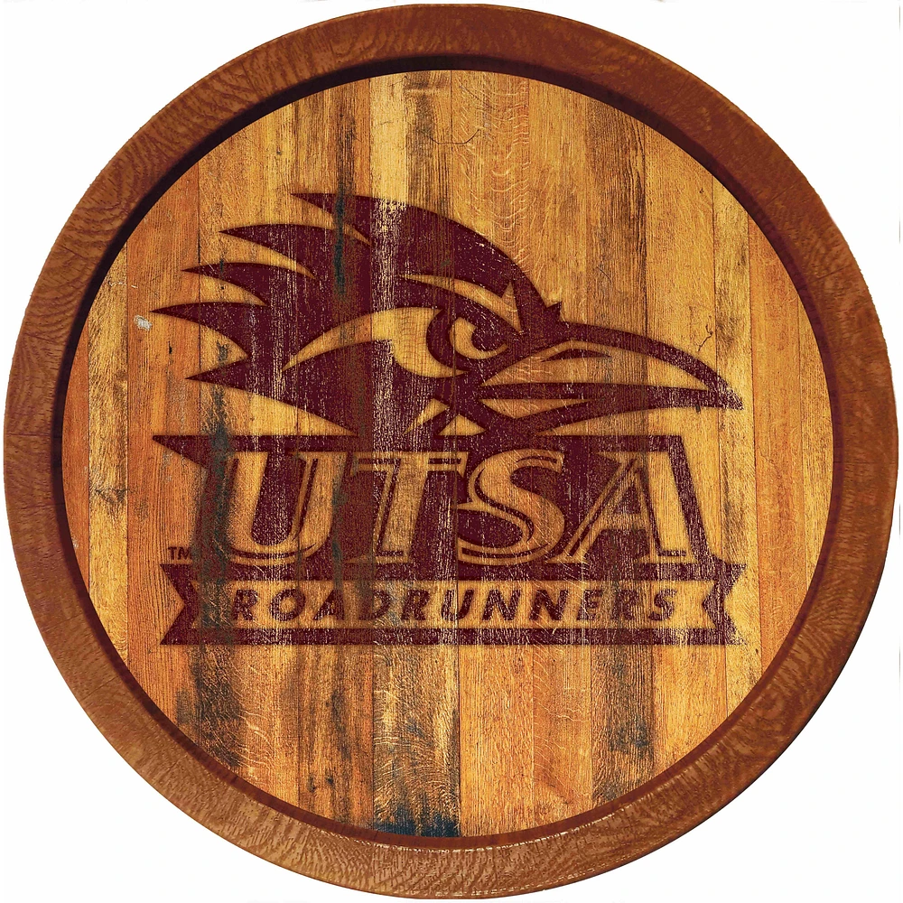 UTSA Roadrunners 21'' x 21'' Faux Barrel Top Sign