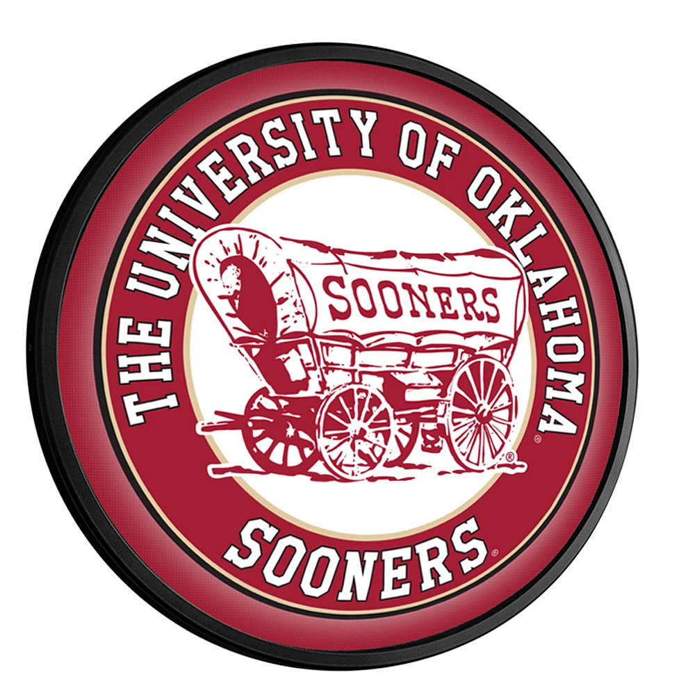 Oklahoma Sooners 18'' x 18'' Boomer Slimline Illuminated Wall Sign