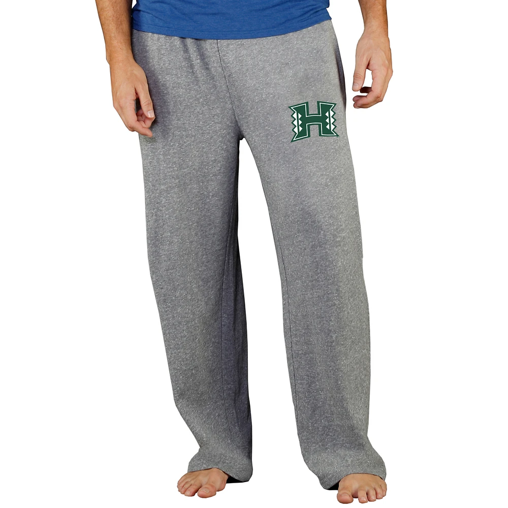 Men's Concepts Sport Gray Hawaii Warriors Mainstream Terry Pants