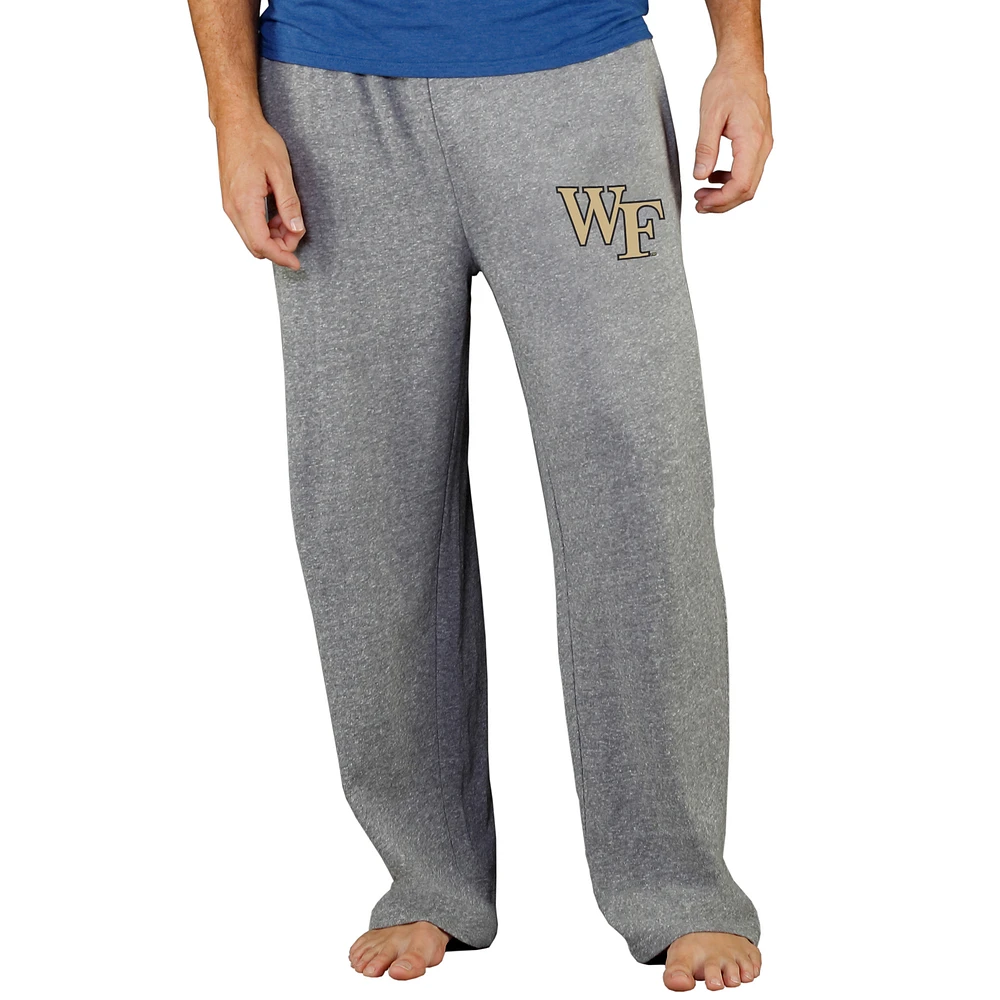 Men's Concepts Sport Gray Wake Forest Demon Deacons Mainstream Terry Pants