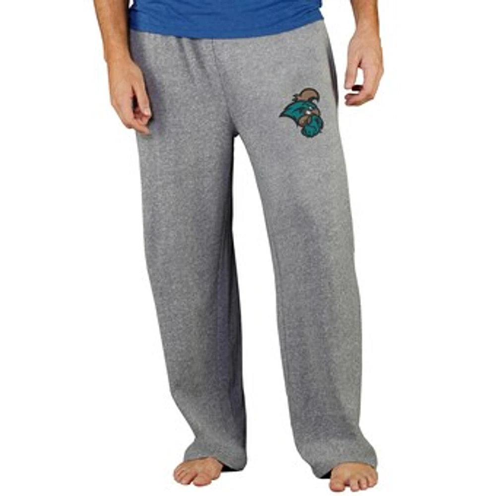 Men's Concepts Sport Gray Coastal Carolina Chanticleers Mainstream Terry Pants