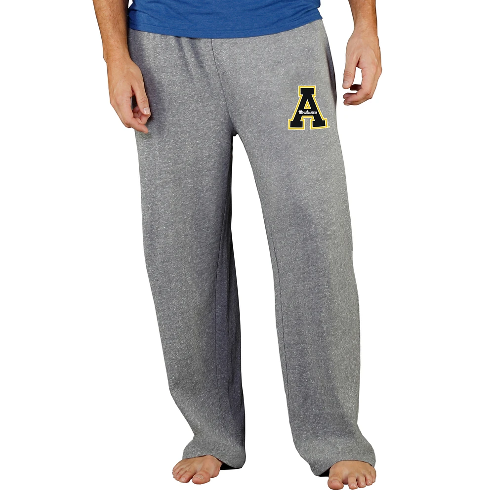 Men's Concepts Sport Gray Appalachian State Mountaineers Mainstream Terry Pants