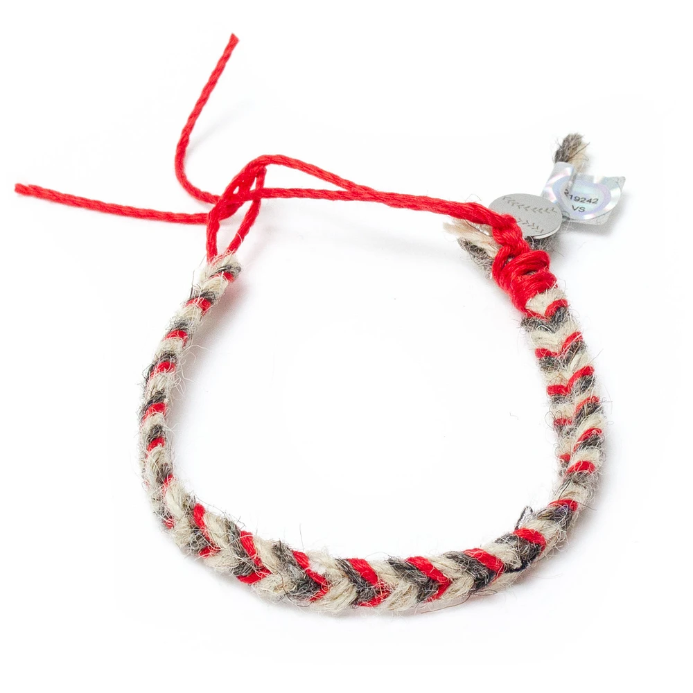 Tokens and Icons St. Louis Cardinals Game-Used Baseball Yarn Bracelet