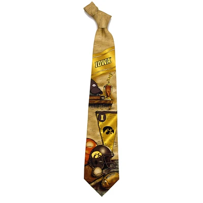 Men's Iowa Hawkeyes Nostalgia Tie