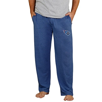 Men's Concepts Sport Navy Tennessee Titans Lightweight Quest Knit Sleep Pants