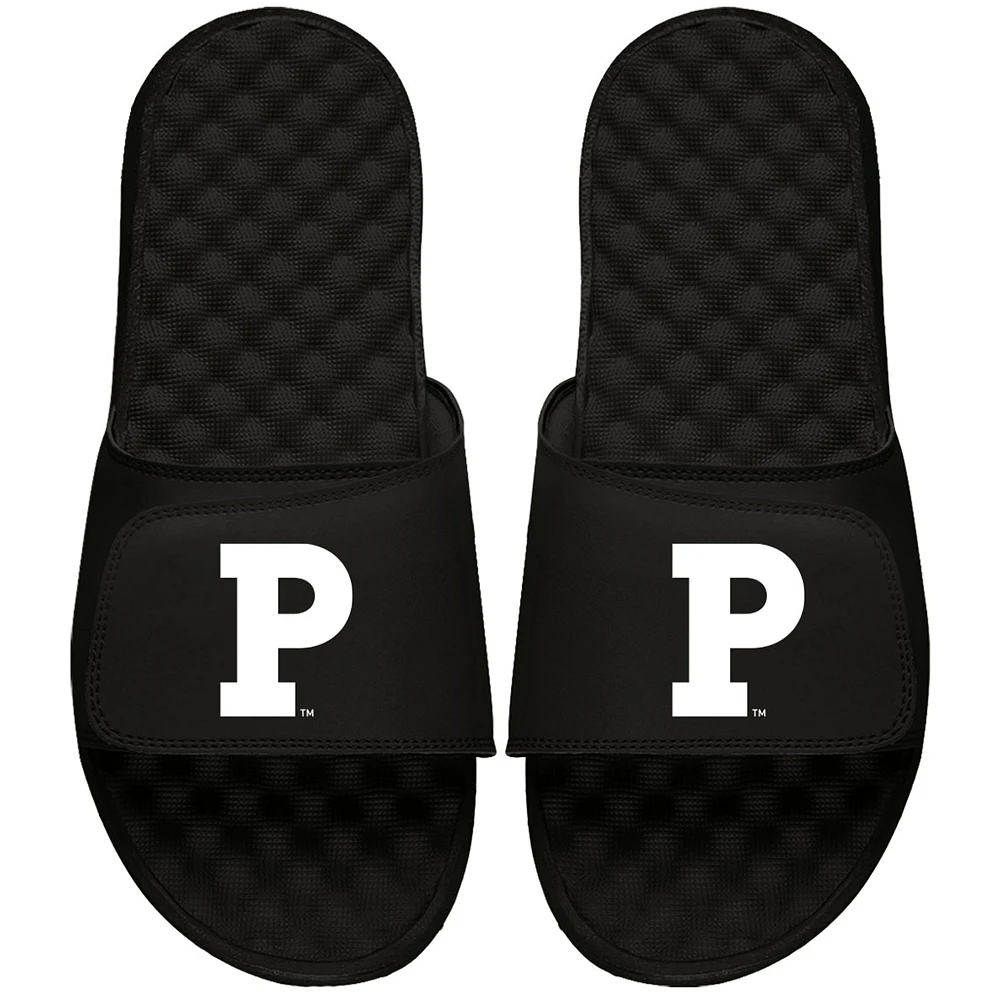 Youth ISlide Black Princeton Tigers Primary Team Logo Slide Sandals