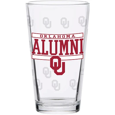 Oklahoma Sooners 16oz. Repeat Alumni Pint Glass