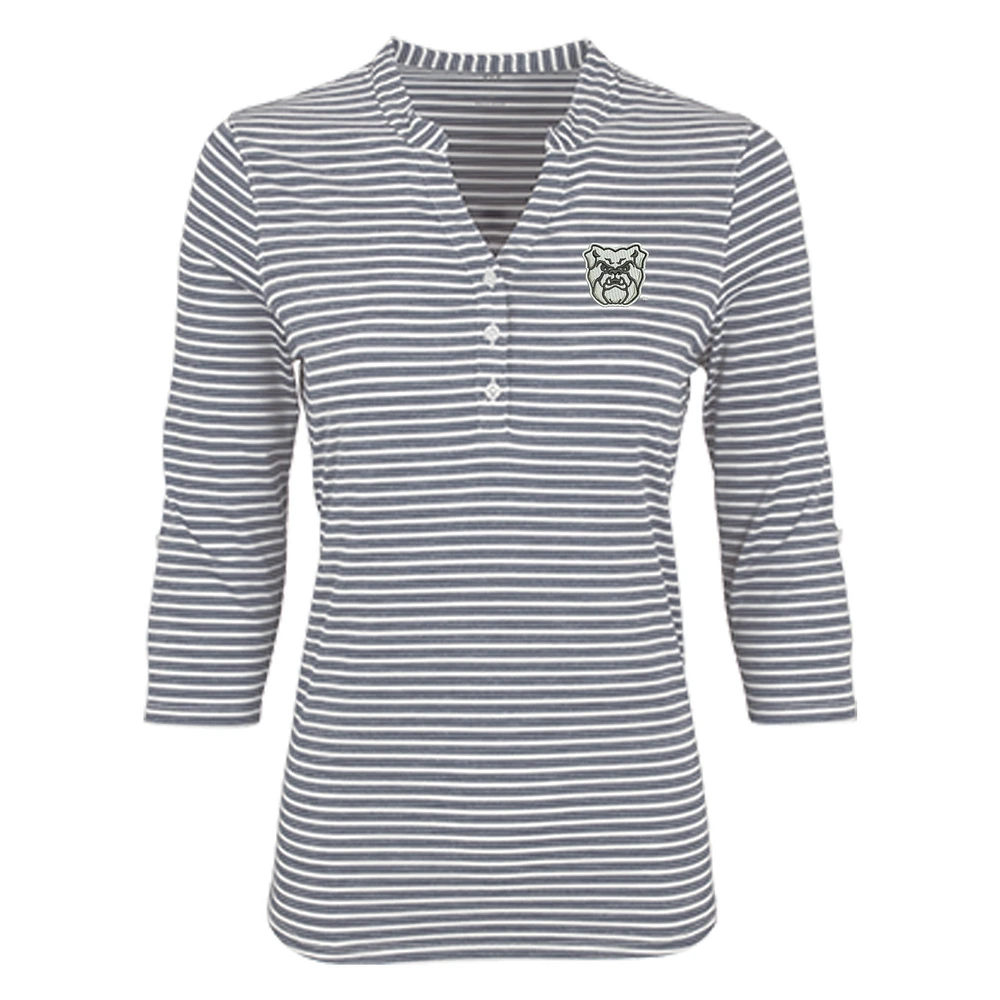 Women's Gray Butler Bulldogs Vansport Pro Riviera Polo