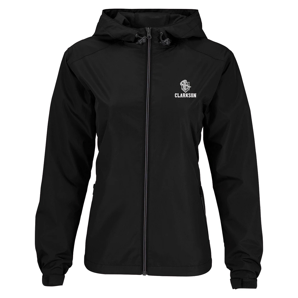 Women's Black Clarkson Golden Knights Newport Full-Zip Jacket