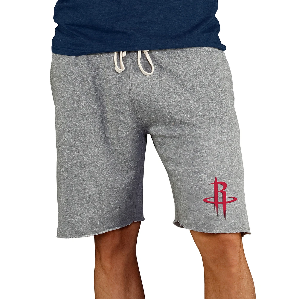 Men's Concepts Sport Gray Houston Rockets Mainstream Terry Shorts