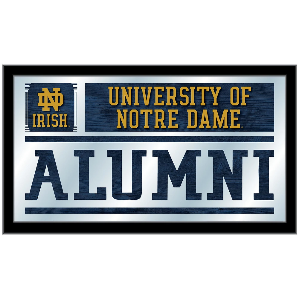 Notre Dame Fighting Irish 26'' x 15'' Team Alumni Mirror