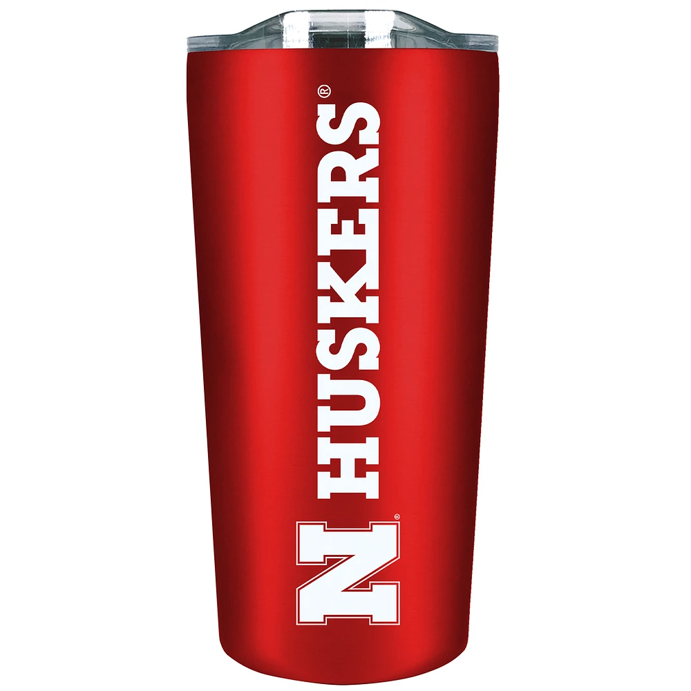 Nebraska Huskers 18oz. Stainless Soft Touch Tumbler