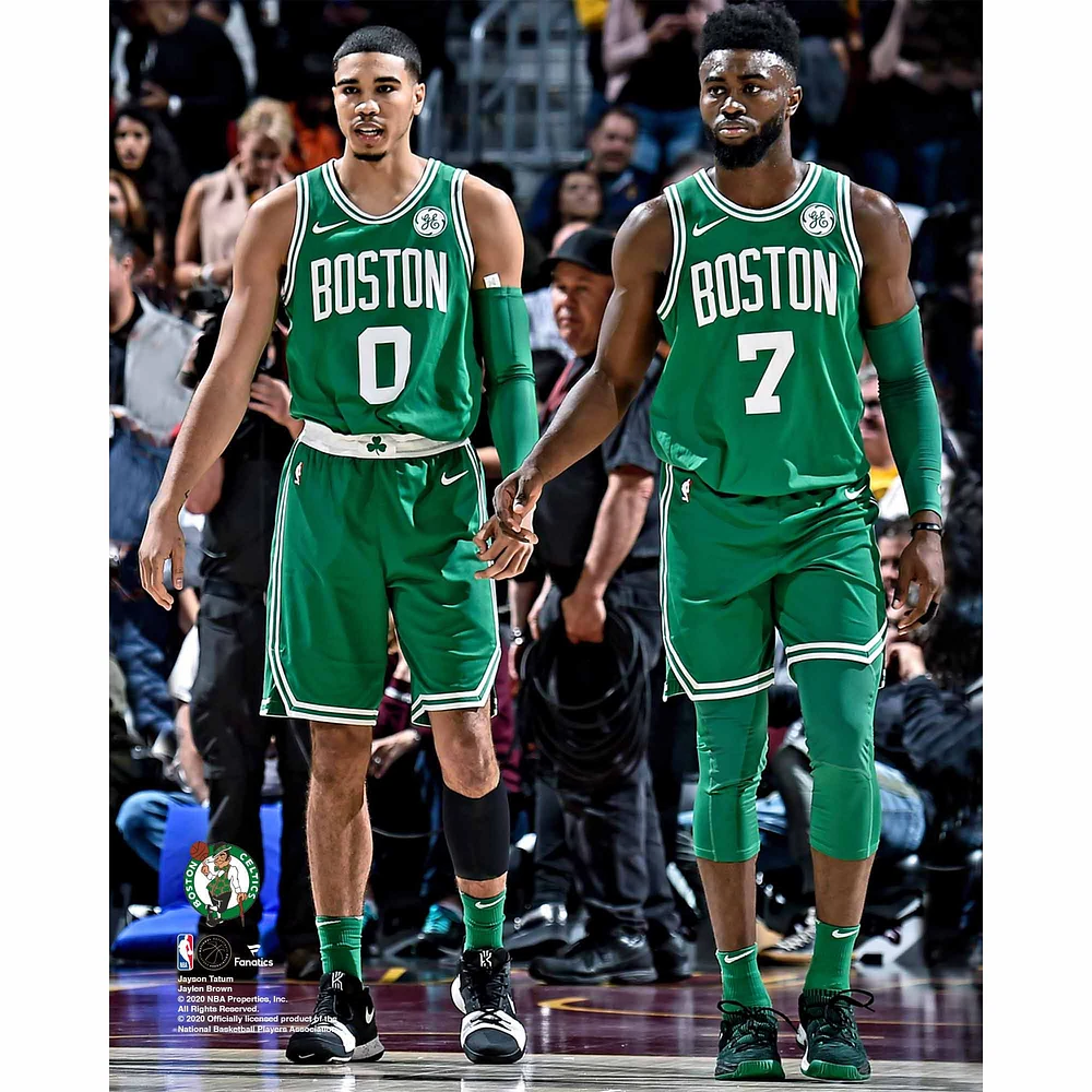 Jayson Tatum and Jaylen Brown Boston Celtics Unsigned Photograph