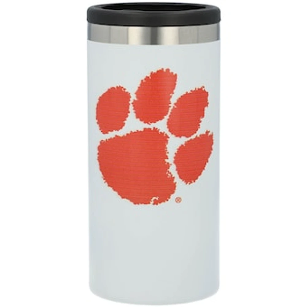 Clemson Tigers Team Logo 12oz. Slim Can Holder
