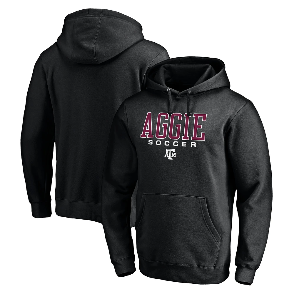 Men's Black Texas A&M Aggies Team Unity Soccer Pullover Hoodie