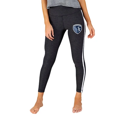 Women's Concepts Sport Charcoal Sporting Kansas City Centerline Knit Leggings
