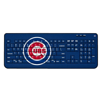 Chicago Cubs Team Logo Wireless Keyboard