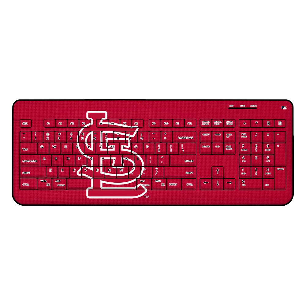 St. Louis Cardinals Team Logo Wireless Keyboard