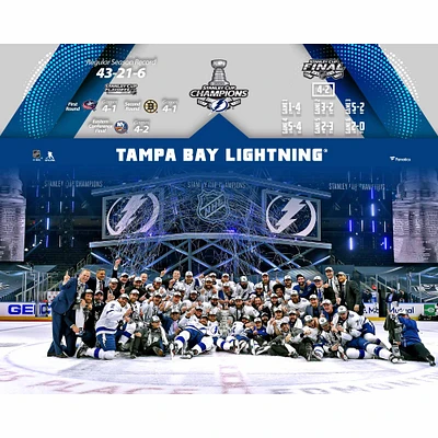 Tampa Bay Lightning Unsigned 2020 Stanley Cup Champions Stylized Photograph