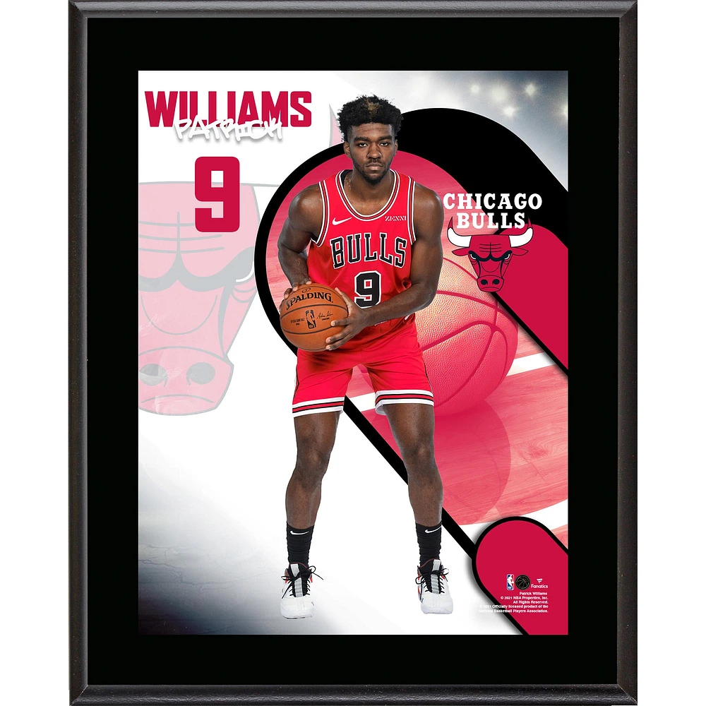 Patrick Williams Chicago Bulls 10.5" x 13" Welcome To The League Sublimated Plaque