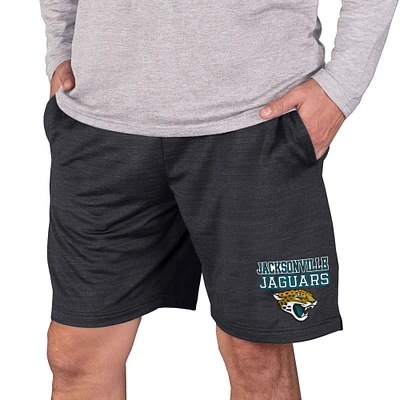 Men's Concepts Sport Charcoal Jacksonville Jaguars Bullseye Knit Jam Shorts