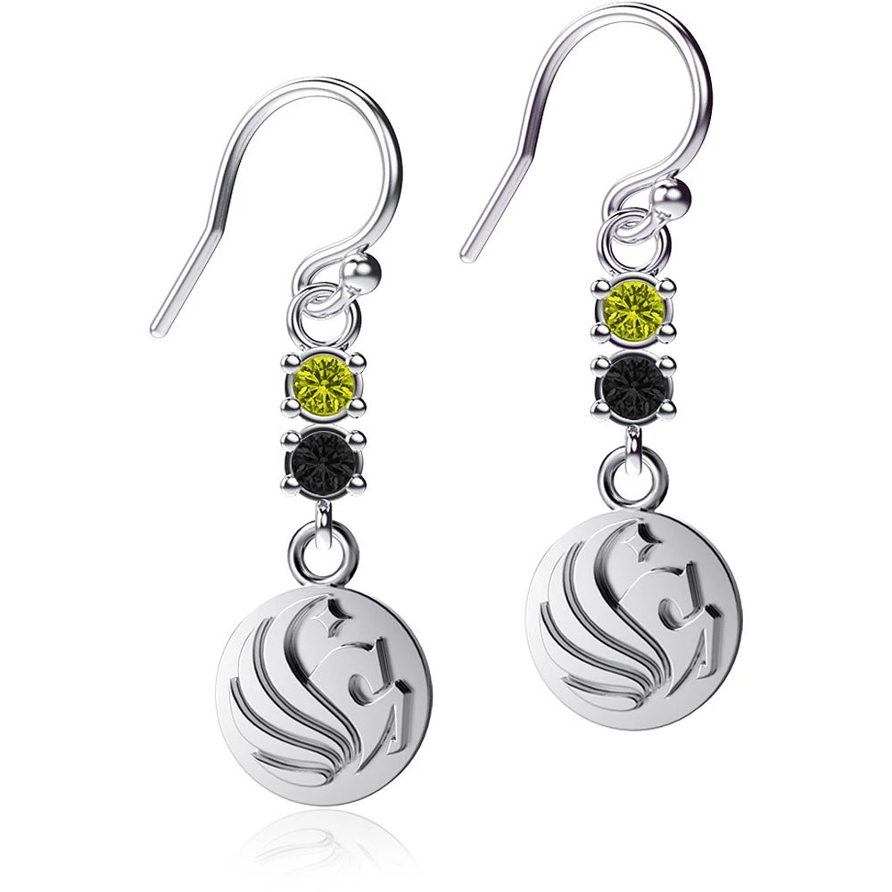 Dayna Designs UCF Knights Dangle Crystal Earrings