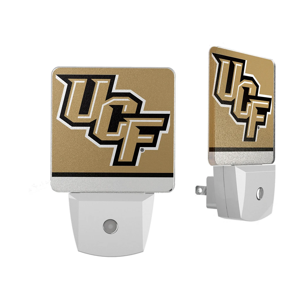 UCF Knights Stripe Design Nightlight 2-Pack