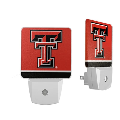Texas Tech Red Raiders Stripe Design Nightlight 2-Pack