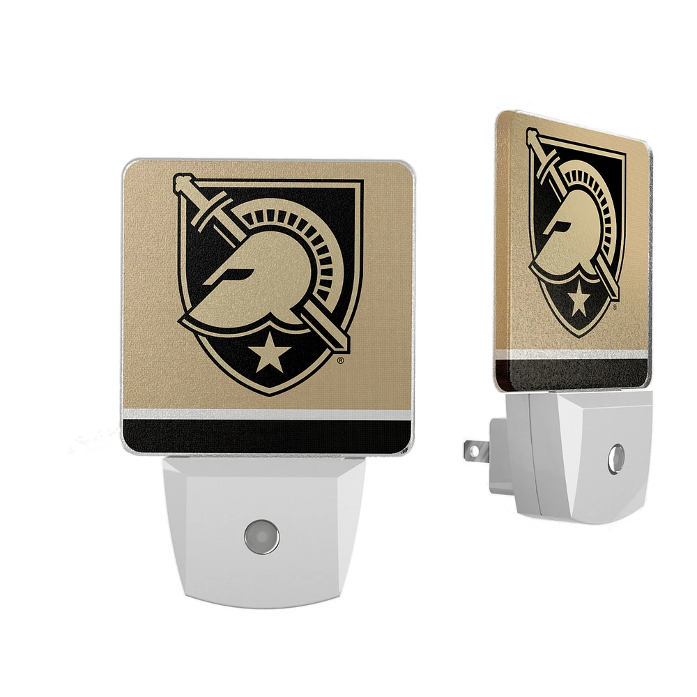 Army Black Knights Stripe Design Nightlight 2-Pack