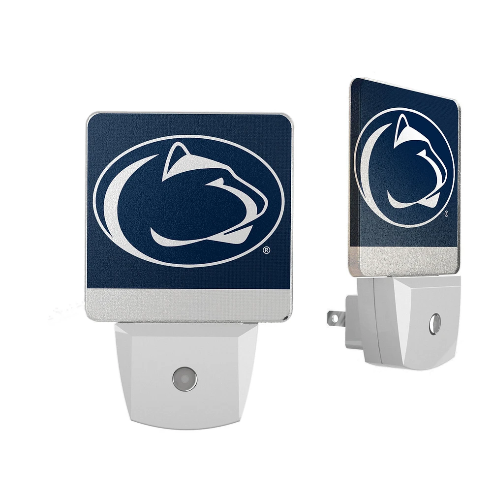 Penn State Nittany Lions Stripe Design Nightlight 2-Pack