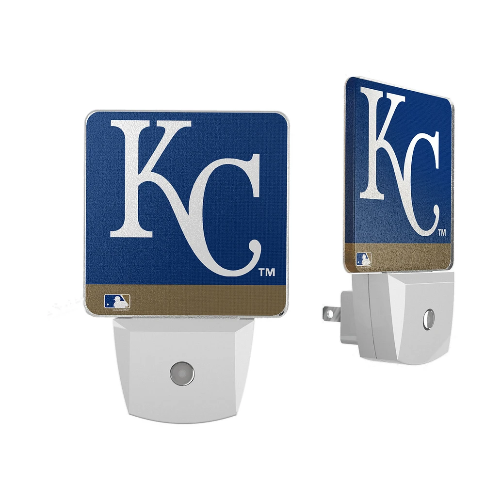 Kansas City Royals Stripe Design Nightlight 2-Pack