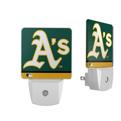 Athletics Stripe Design Nightlight 2-Pack