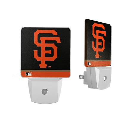 San Francisco Giants Stripe Design Nightlight 2-Pack