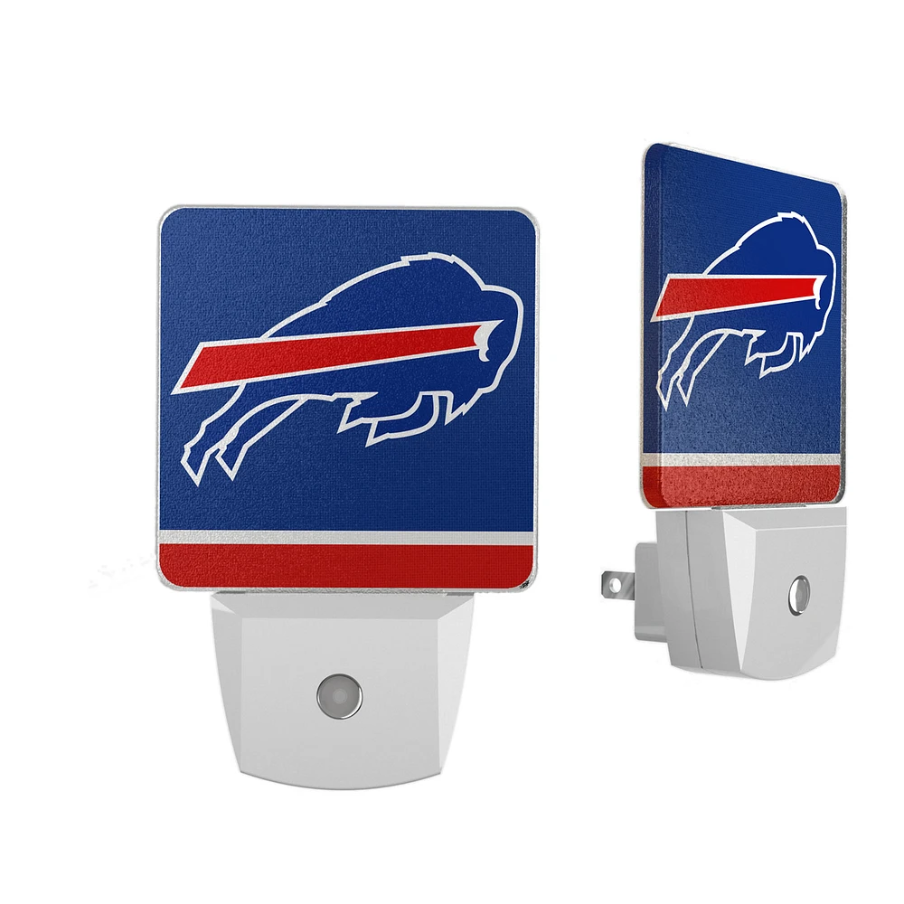 Buffalo Bills Stripe Design Nightlight 2-Pack