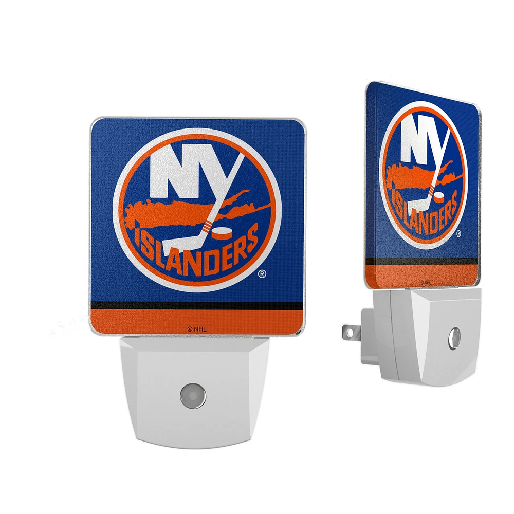New York Islanders Stripe Design Nightlight 2-Pack