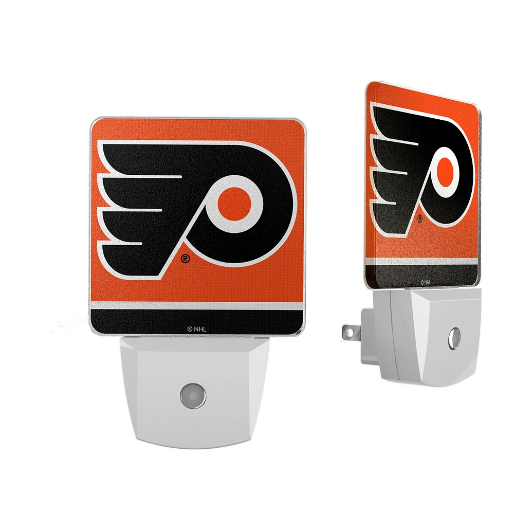 Philadelphia Flyers Stripe Design Nightlight 2-Pack