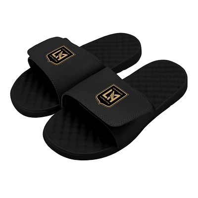 Youth ISlide Black LAFC Primary Logo Slide Sandals