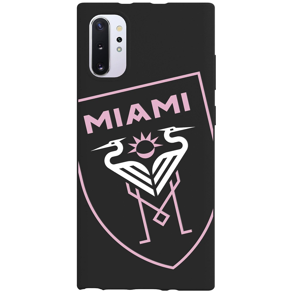 Black Inter Miami CF Galaxy Tilted Shield Matte Case