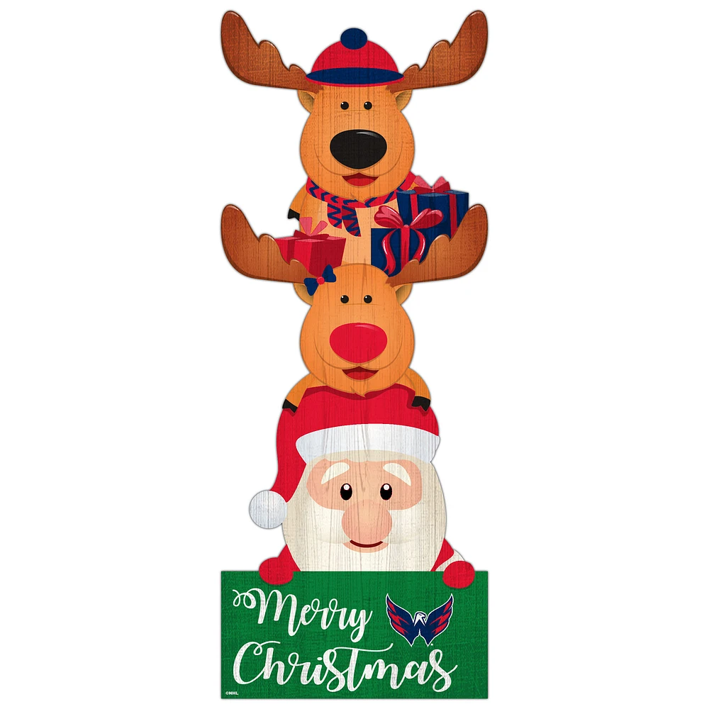 Washington Capitals 31'' Santa Stack Leaner