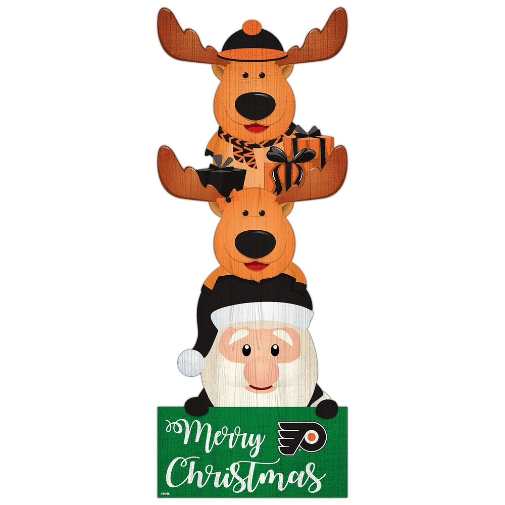 Philadelphia Flyers 31'' Santa Stack Leaner