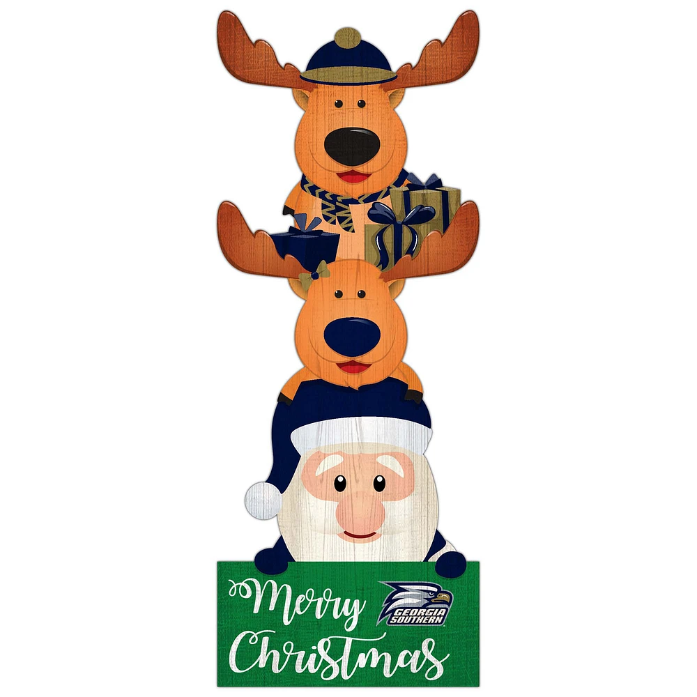 Georgia Southern Eagles 31'' Santa Stack Leaner