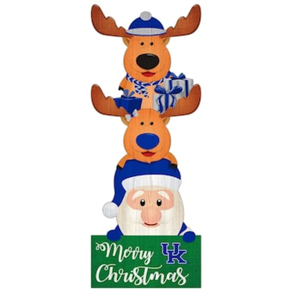 Kentucky Wildcats 31'' Santa Stack Leaner