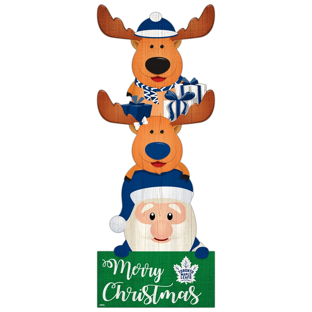 Toronto Maple Leafs 31'' Santa Stack Leaner