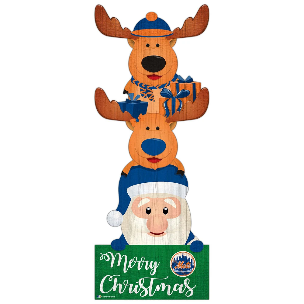 New York Mets 31'' Santa Stack Leaner