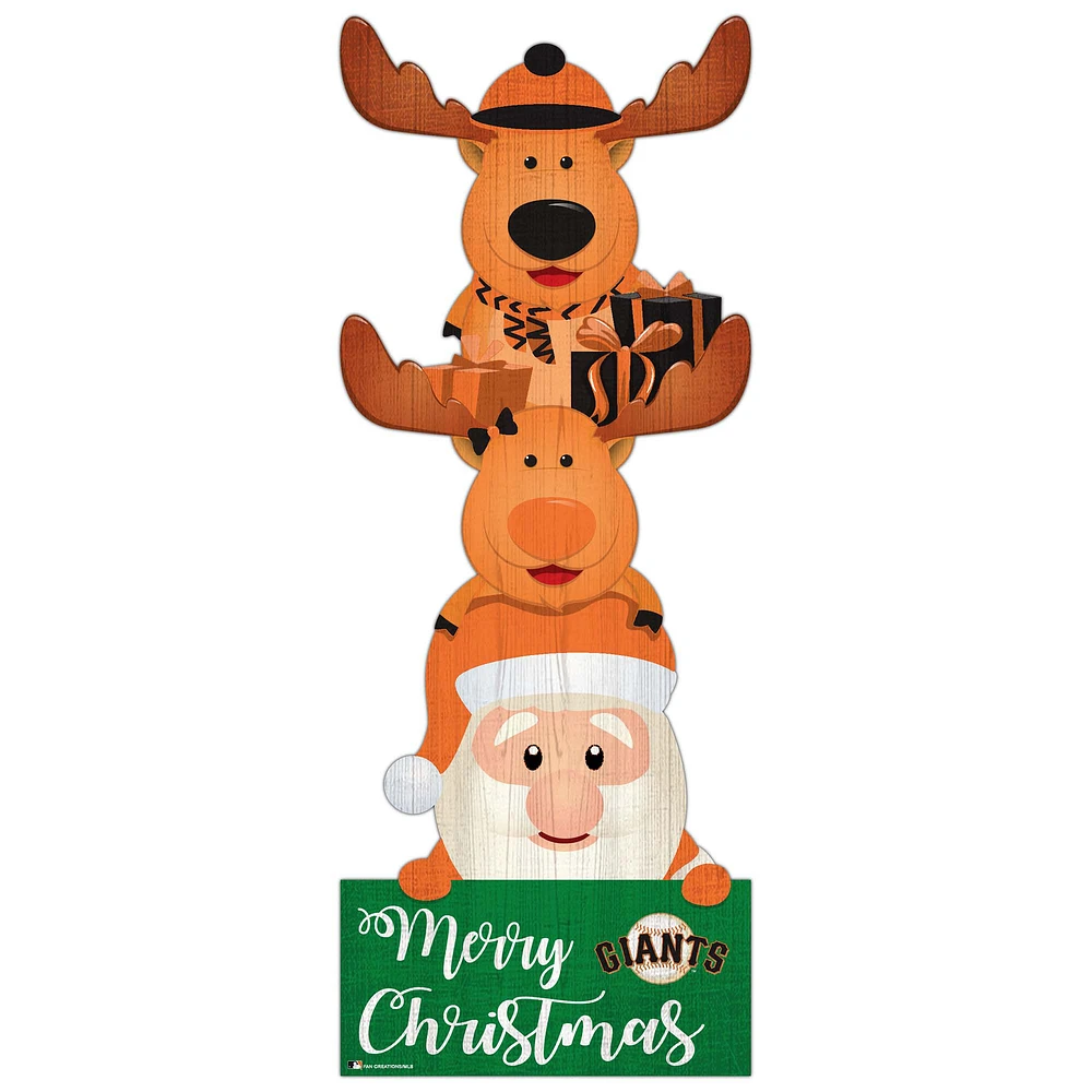 San Francisco Giants 31'' Santa Stack Leaner