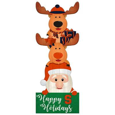 Syracuse Orange 31'' Santa Stack Leaner