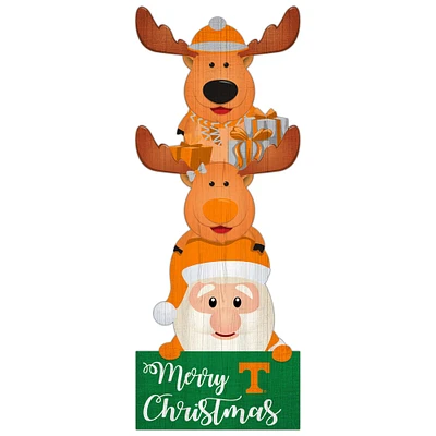 Tennessee Volunteers 31'' Santa Stack Leaner