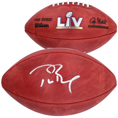 Tom Brady Tampa Bay Buccaneers Autographed Super Bowl LV Pro Football