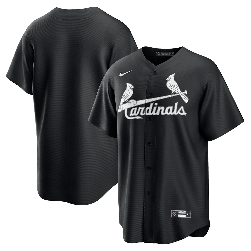 Men's Nike Black St. Louis Cardinals Replica Jersey