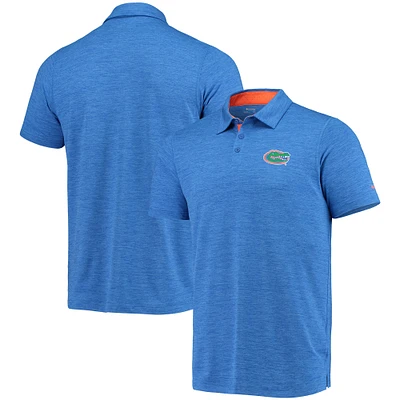 Men's Columbia Royal Florida Gators Tech Trail Omni-Shade Polo